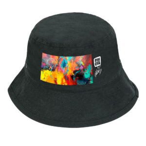 Rändöm Originals -hattu, (printti: Eva Wahlström)