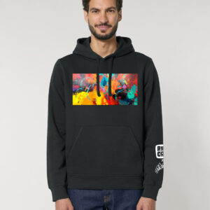 Rändöm Originals -huppari, unisex (printti: Eva Wahlström)