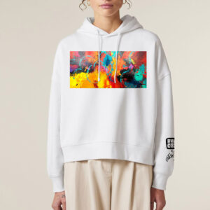 Rändöm Originals -huppari, naisten (printti: Eva Wahlström)